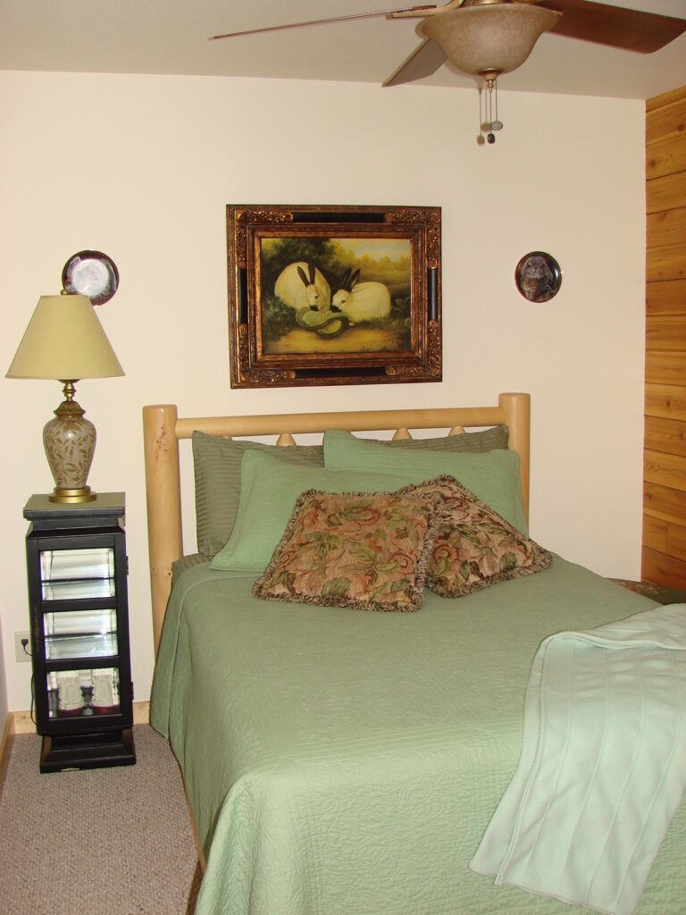Log Retreat Bedroom
